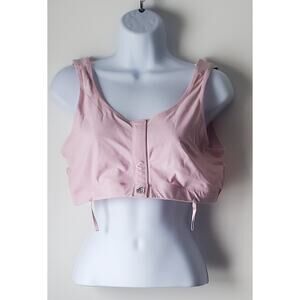 Masthead Womens Pink Elizabeth Surgical Bra Size Large Functional Breast Heart